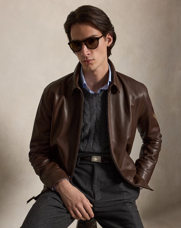 The Bayville Leather Jacket - Polo Ralph Lauren