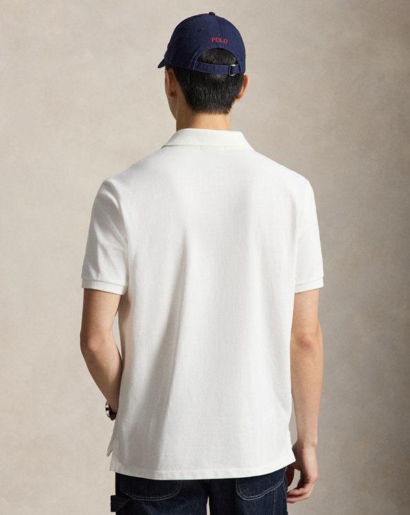 The Iconic Classic Fit Mesh Polo - Polo Ralph Lauren image 3