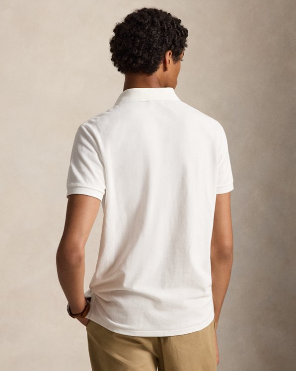 The Iconic Custom Slim Fit Mesh Polo - Polo Ralph Lauren image 3