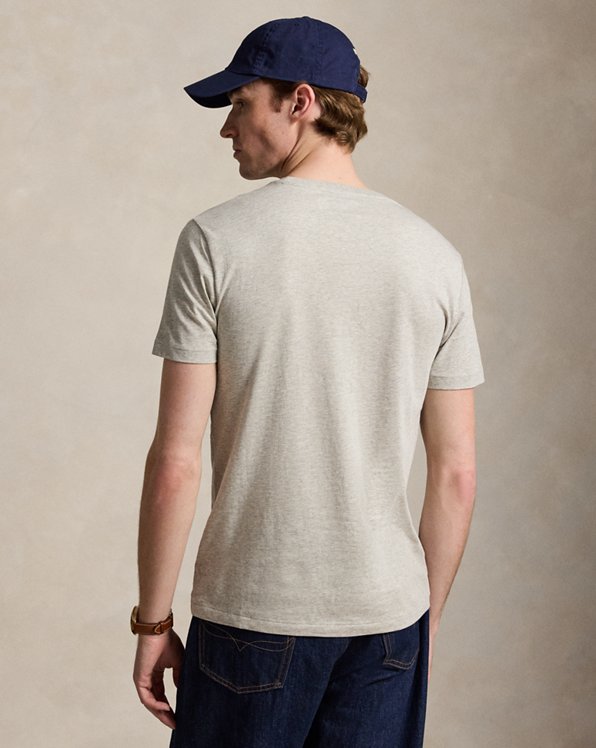 Custom Slim Fit Jersey Crewneck T-Shirt - Polo Ralph Lauren image 3