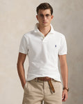 Slim Fit Mesh Polo Shirt - Polo Ralph Lauren