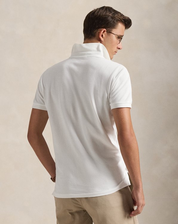 Slim Fit Mesh Polo Shirt - Polo Ralph Lauren image 3