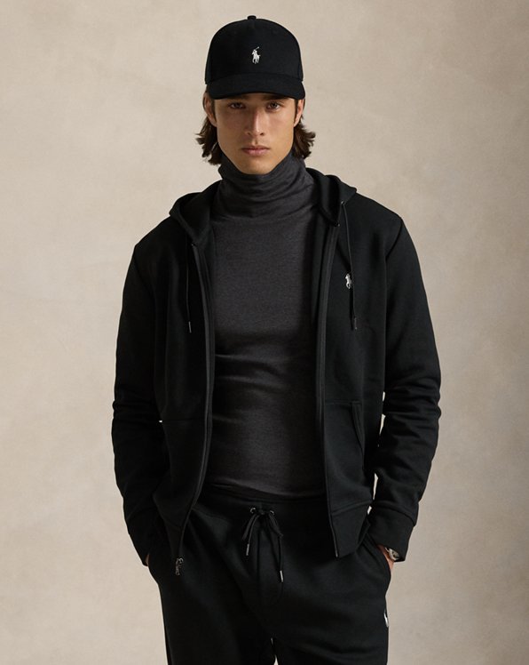 Double-Knit Full-Zip Hoodie - Polo Ralph Lauren