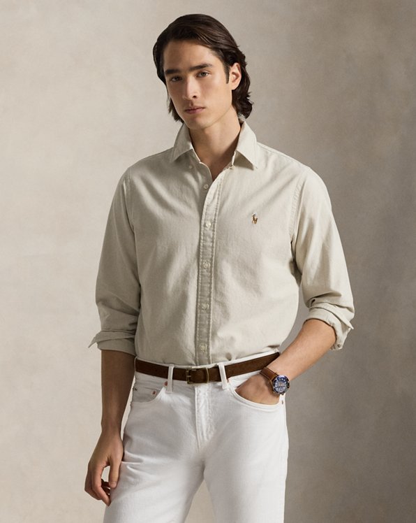 Slim Fit Oxford Shirt - Polo Ralph Lauren
