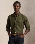 Custom Fit Garment-Dyed Oxford Shirt - Polo Ralph Lauren