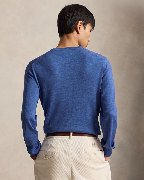 Washable Wool Crewneck Jumper - Polo Ralph Lauren image 3