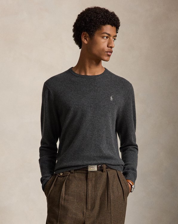 Wool Crewneck Jumper - Polo Ralph Lauren