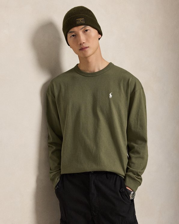 Relaxed Fit Jersey Long-Sleeve T-Shirt - Polo Ralph Lauren