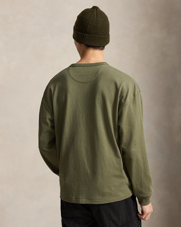 Relaxed Fit Jersey Long-Sleeve T-Shirt - Polo Ralph Lauren image 3