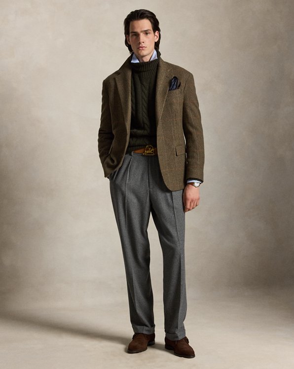 Suffield Relaxed Fit Flannel Trouser - Polo Ralph Lauren